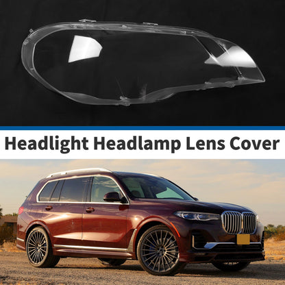 Headlight Lens Cover for BMW X5 E70 (2008–2013) PC Clear