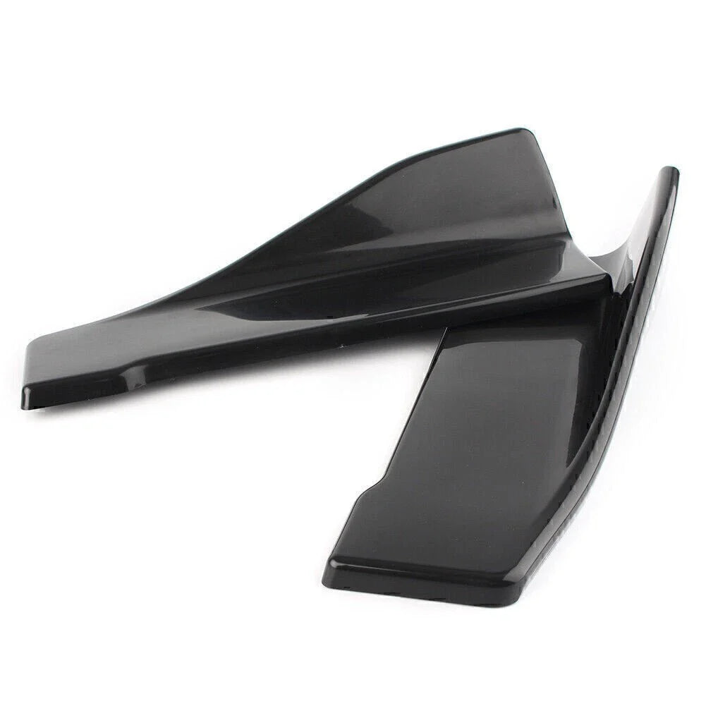 35cm Bumper Spoiler Under Skirt Rocker Wings for Universal Car SUV Auto