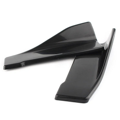 35cm Bumper Spoiler Under Skirt Rocker Wings for Universal Car SUV Auto