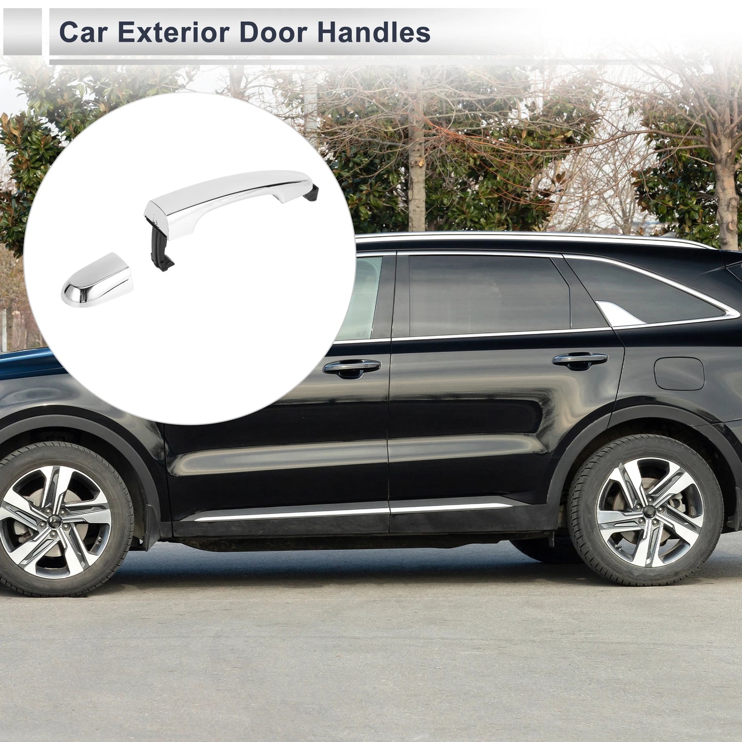 Rear Left Door Handle for Kia Sorento (2011–2015)
