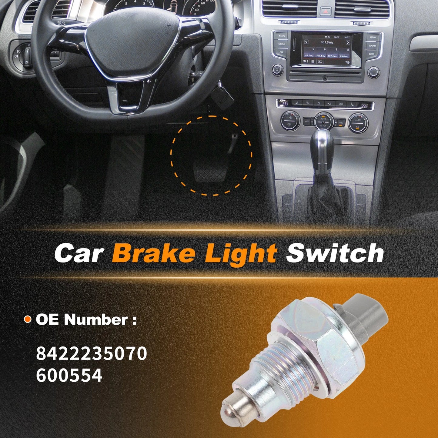 Brake Light Switch for Toyota 4Runner (1989–2000) 8422235070