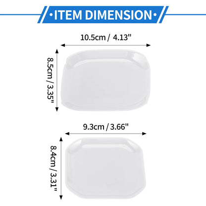 5 Pcs Door Bowl Cover Trim for Jeep Wrangler JL (2018–2022) ABS White