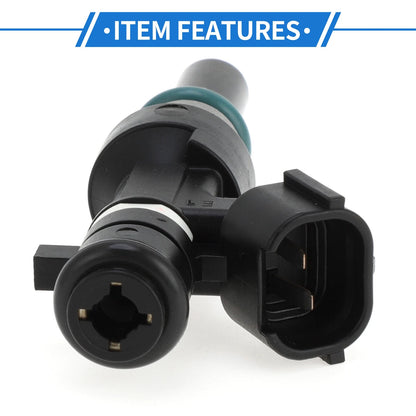 Fuel Injector No. 16600-1HC0A for Nissan Note E12 (2013) 1 Pc Black