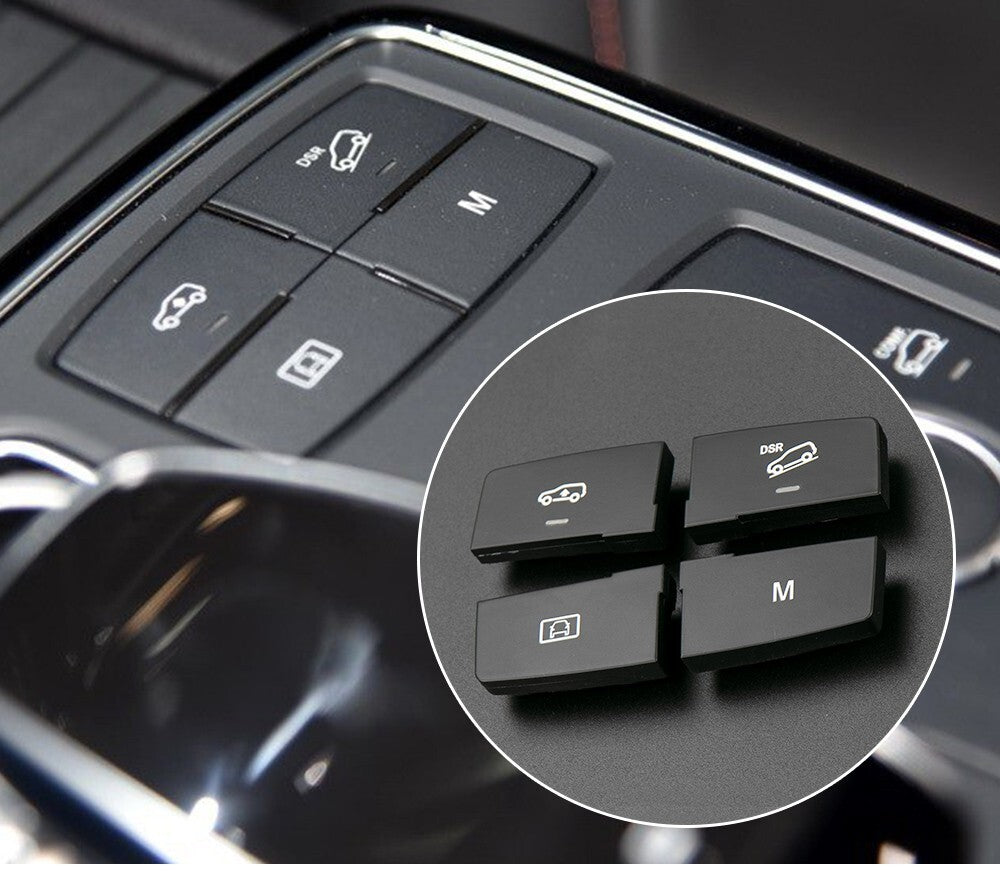 Set of 4 Center Switch Buttons for Mercedes Benz ML GL GLE GLS (2012–2020)