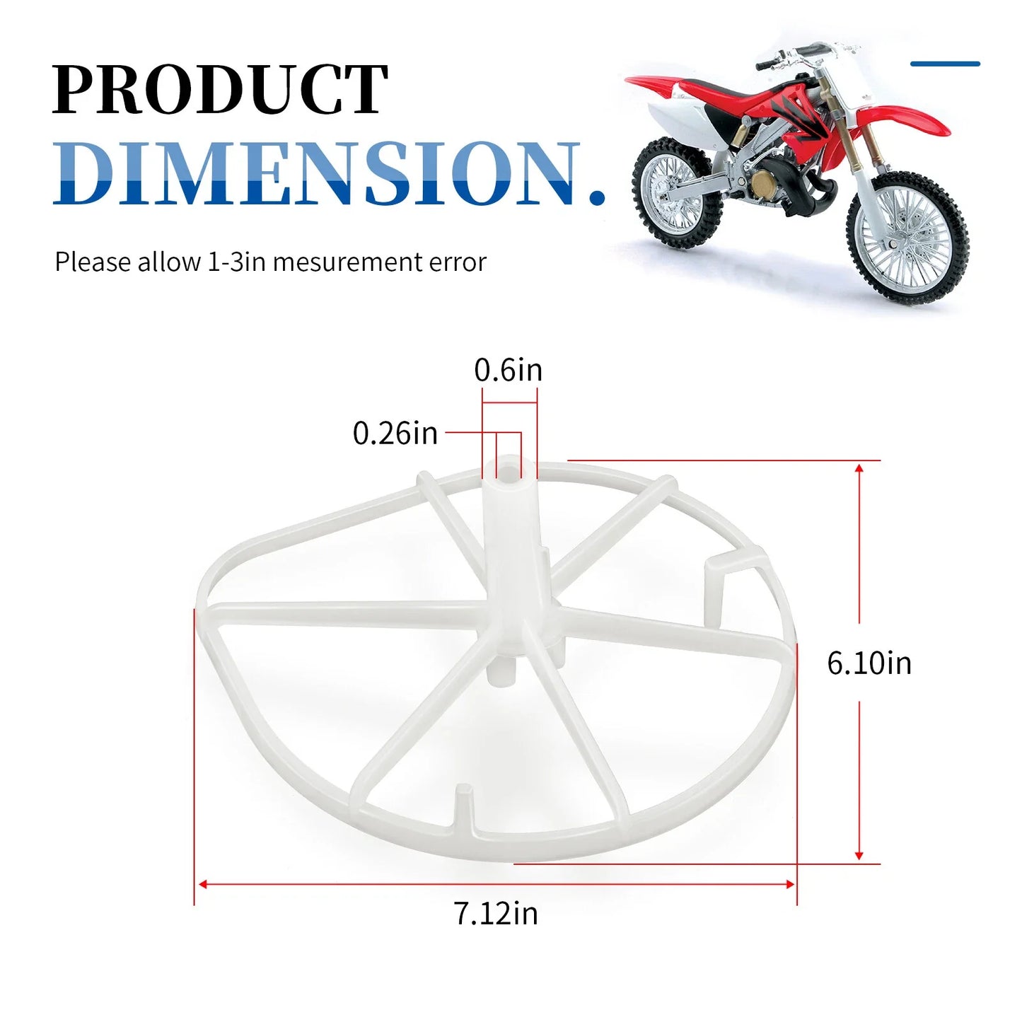 Air Filter & Cage Body w/ Wingnut Screw for Honda CR125R CR250R (2002–2007)