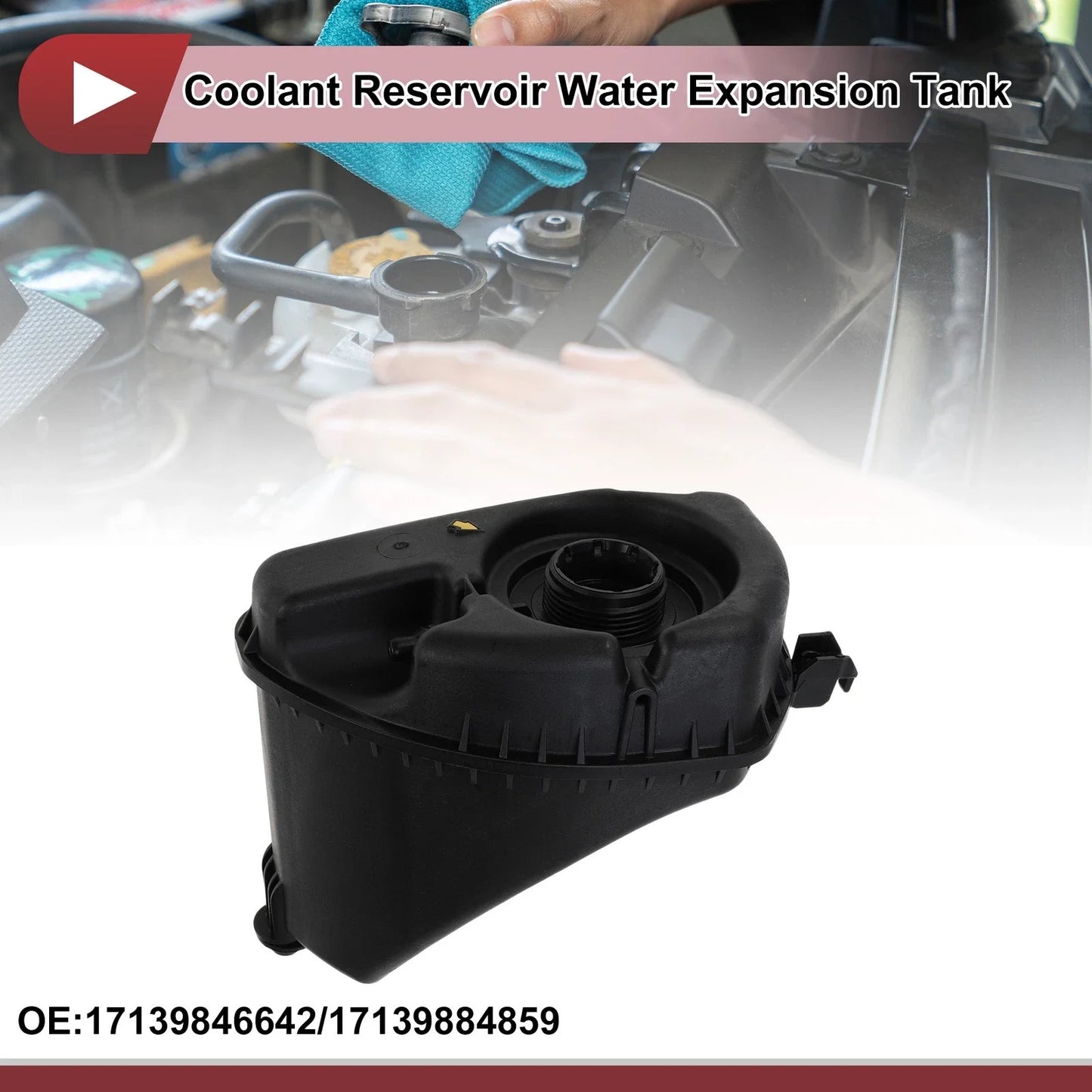 Coolant Expansion Overflow Tank for BMW G30 G32 G12
