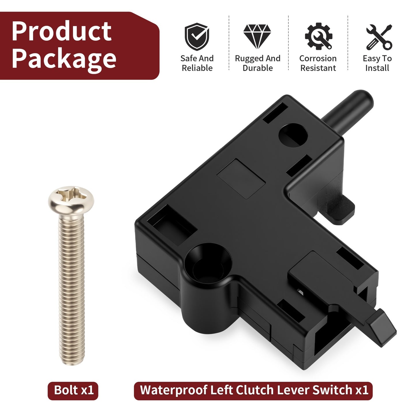 Clutch Lever Switch for Yamaha Tenere 700 (2021–2024) FZ8 (2011–2013)