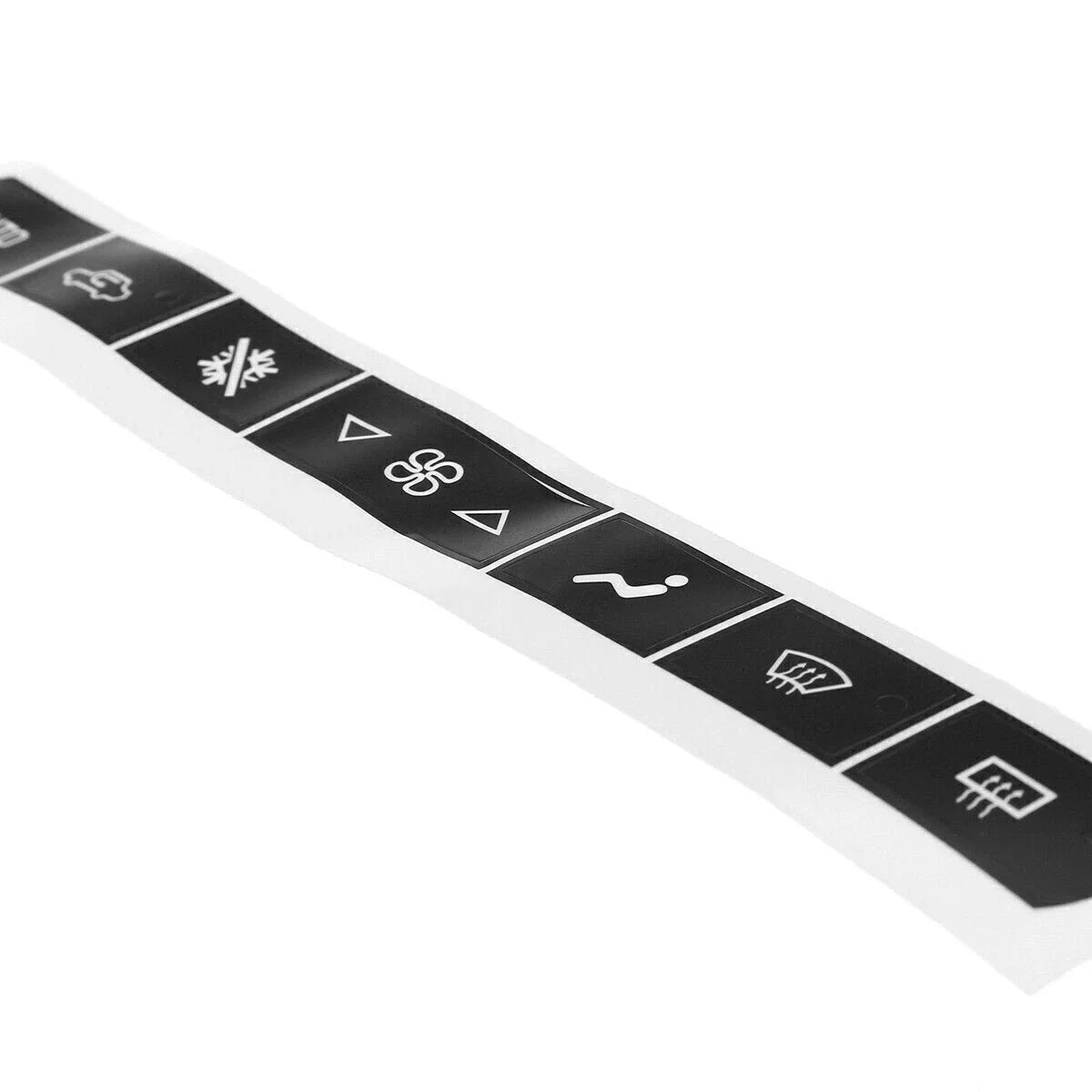Dash A/C Climate Control Button Repair Decals for Chevrolet Corvette C6 (2005–2013)