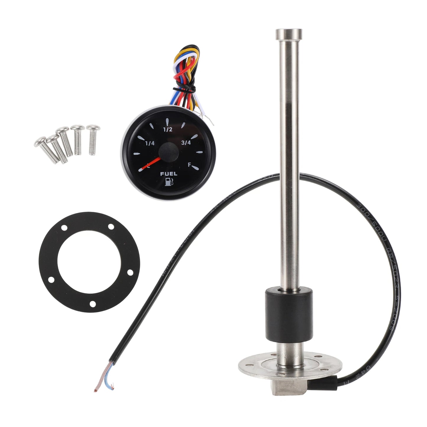 Fuel Sending Unit and Gauge Kit 240-33 Ohm for Boat Truck Vehicle