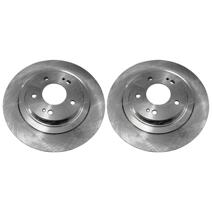 2 Rear Disc Brake Rotors for Mitsubishi ASX (2010–2020)