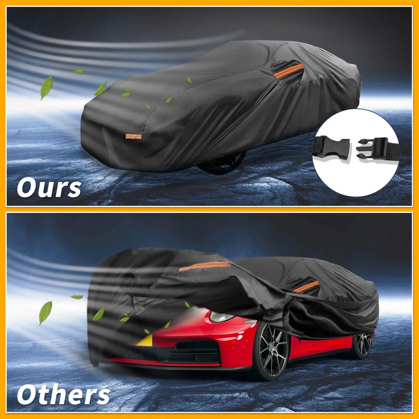 Waterproof All Weather Car Cover for Porsche 911 (2012-2023)