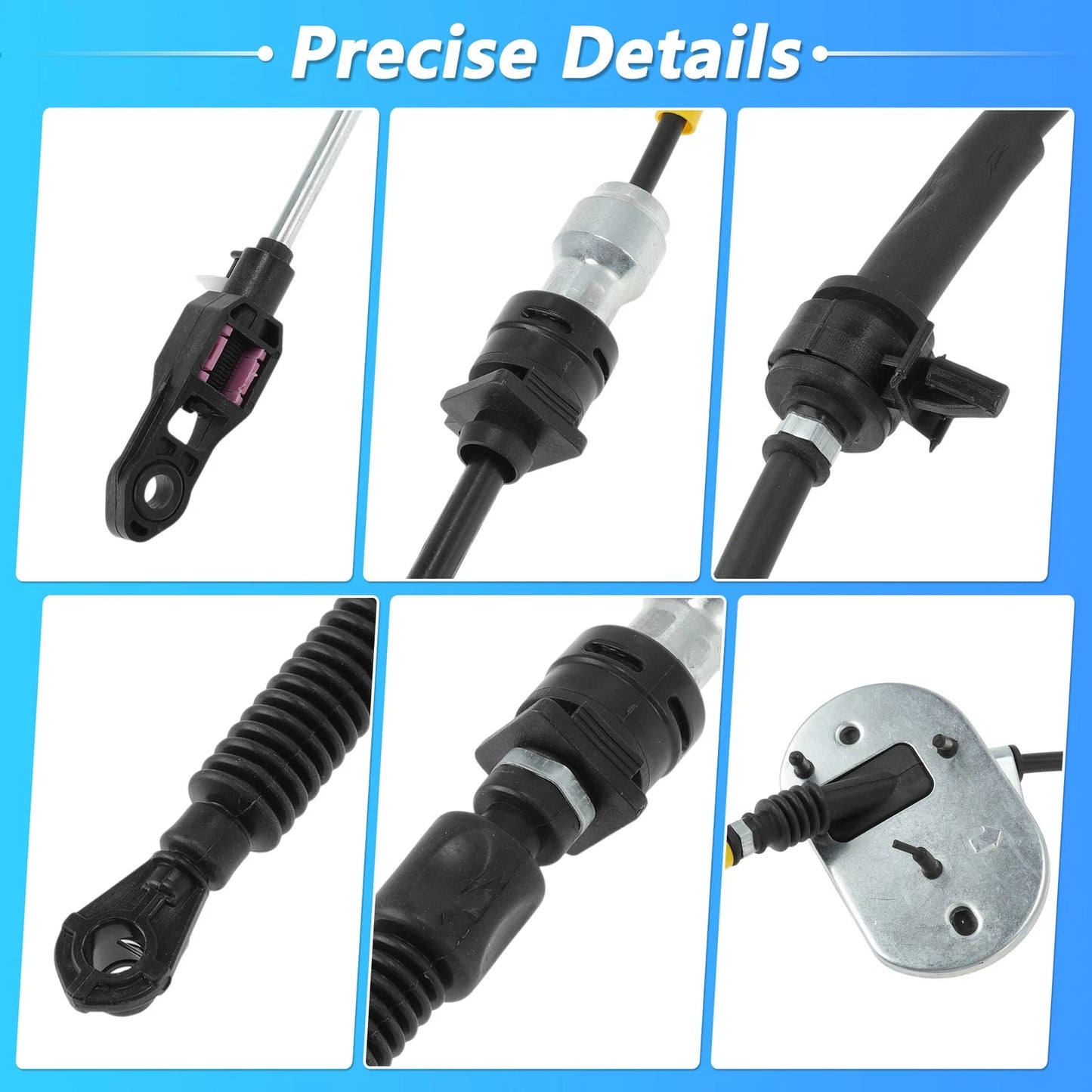 Auto Trans Gear Shifter Cable for Mazda 3 2.0L (2004–2009) No.BN8E-46-500B