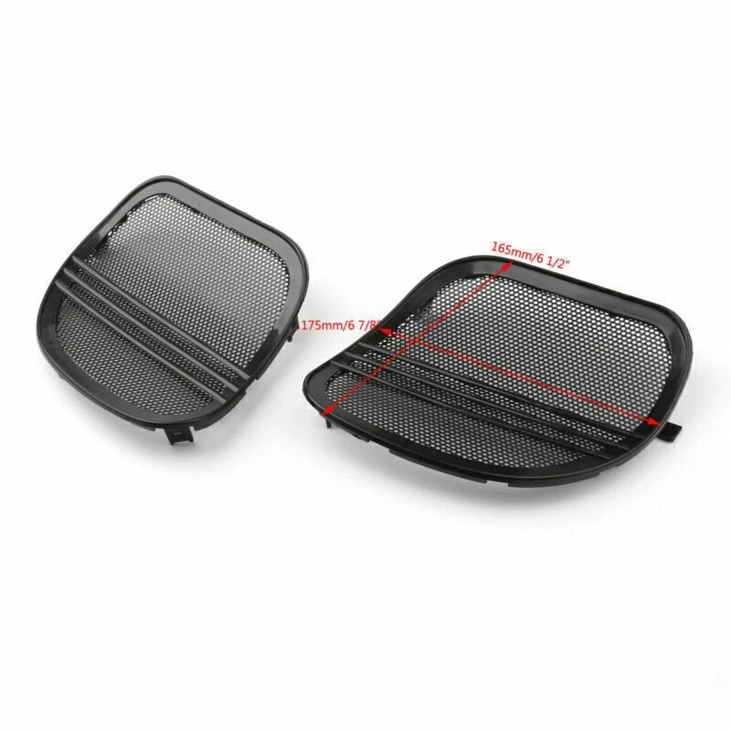 Speaker Grilles for Harley Road Glide EFIFLTRX (2015–2018) BK