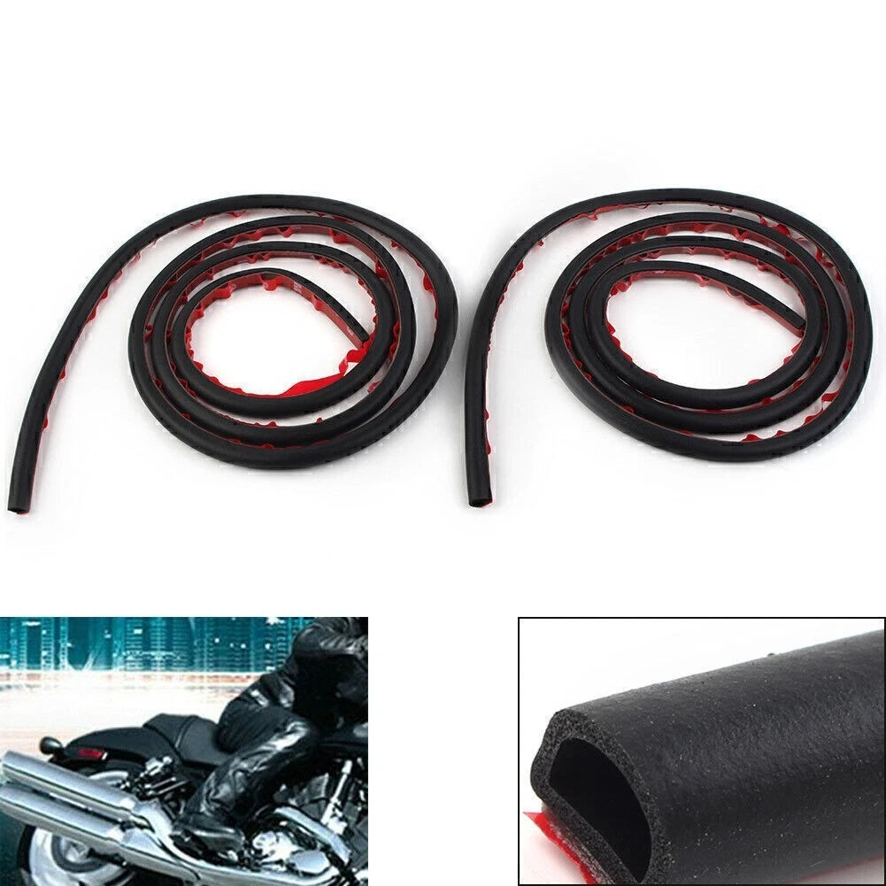 Rubber Seal Gaskets for Harley Touring Saddlebag Lids (170cm)