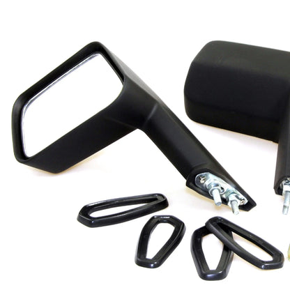 Fender Mirror Pair for Honda Accord 3-Door (1976–1981) Black