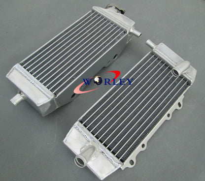 Aluminum Radiator + Hose for Kawasaki KX250F KXF250, Suzuki RMZ250 (2004)