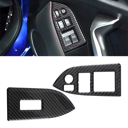 Interior Window Switch Button Cover Trim for Subaru BRZ, Toyota 86 (RHD)
