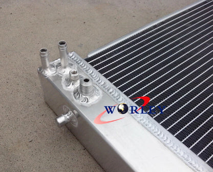 Aluminum Radiator with 2 Fans for Holden VT VX HSV Commodore V8 (1997–2002)
