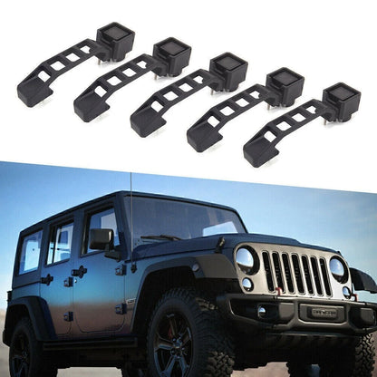7X Front Grille Inserted Ring Trim Cover for Jeep Grand Cherokee (2011–2020) Chrome
