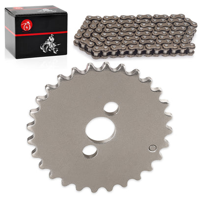 Camshaft Sprocket & Timing Chain for Honda XR80 XR80R XL80S (1979–1999)
