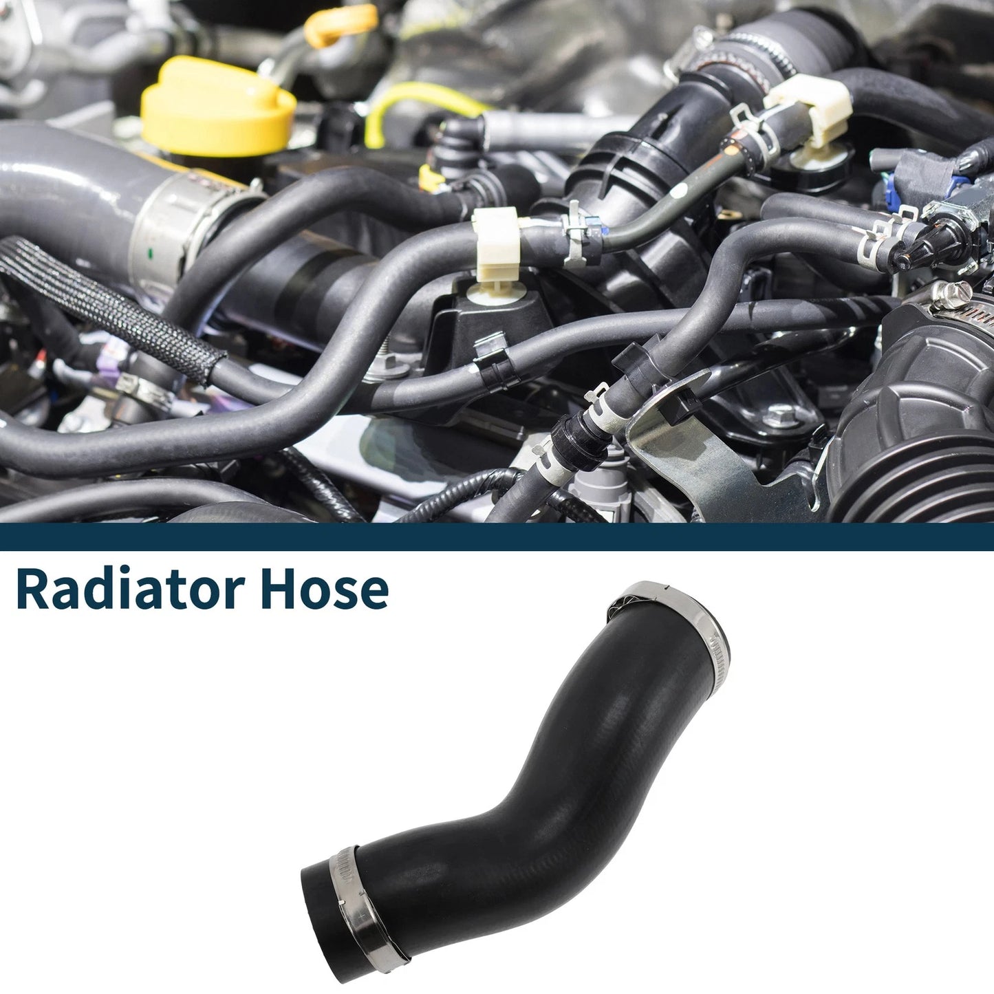 Radiator Hose for Hyundai i40 I CW (2011–2019) No. 282742A802 Rubber