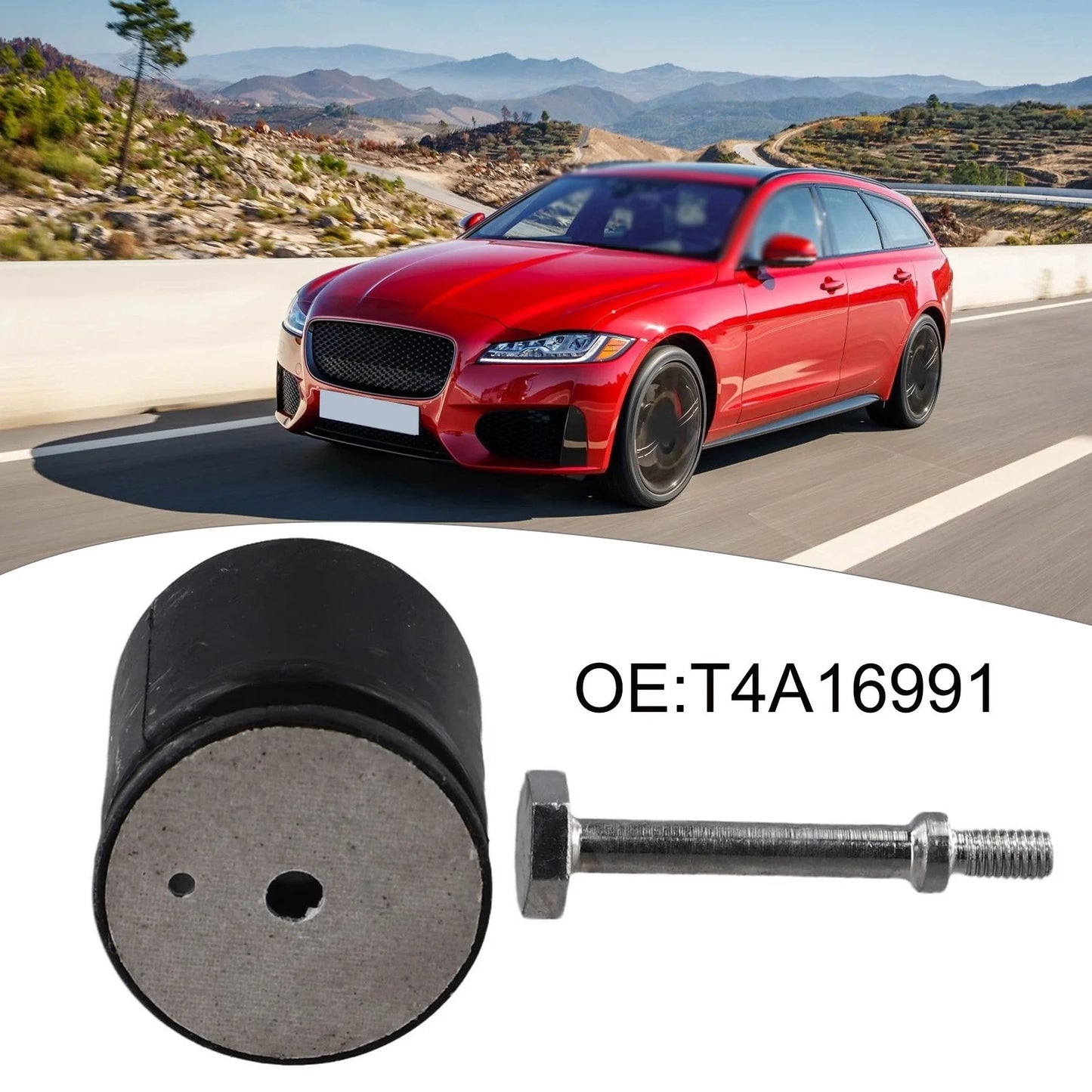 Rear Exhaust Rubber Damper Set for Jaguar