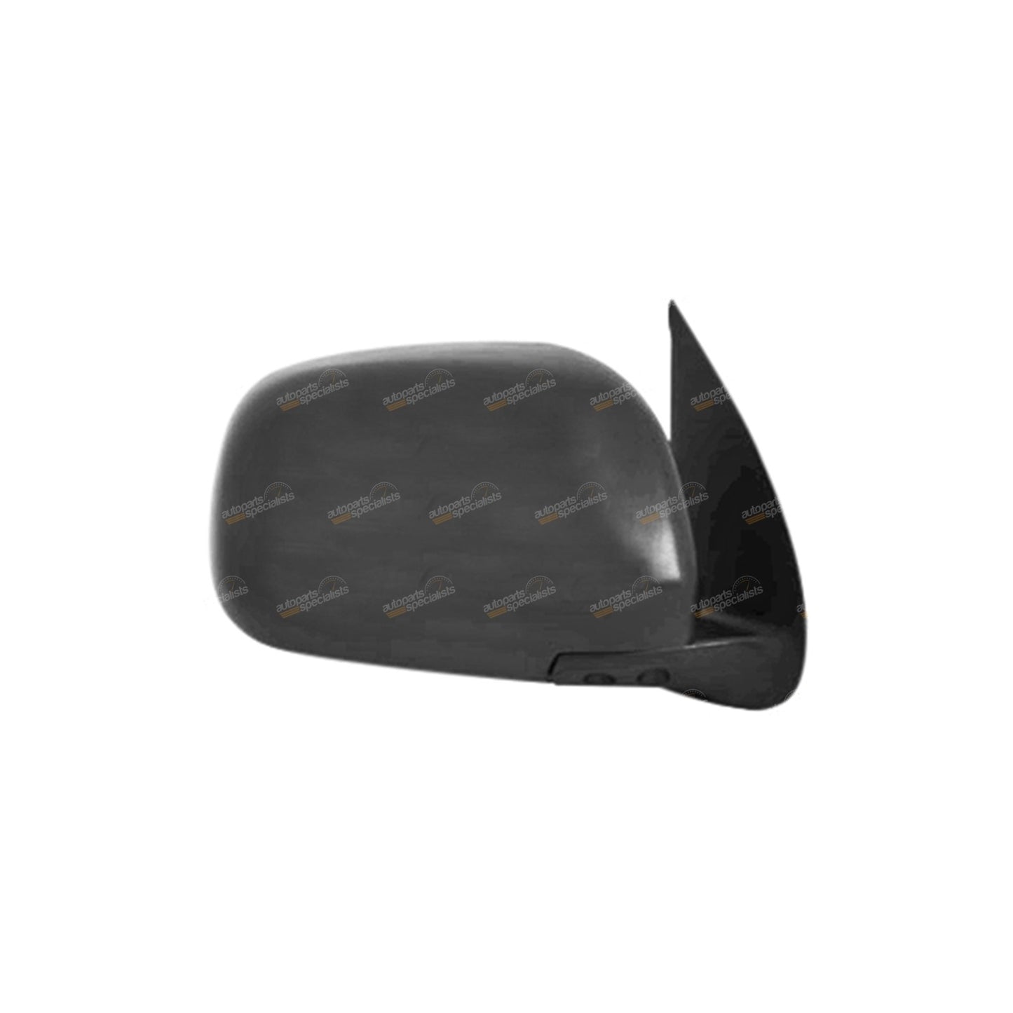 RH Black Manual Side Door Mirror for Toyota Hilux (2005–2015)