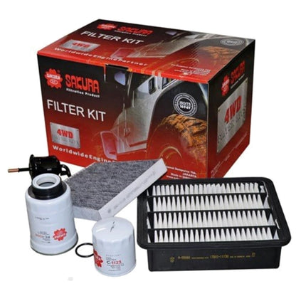 Air Fuel Diesel Filter Service Kit for Toyota Prado GDJ150 (2016–2023)