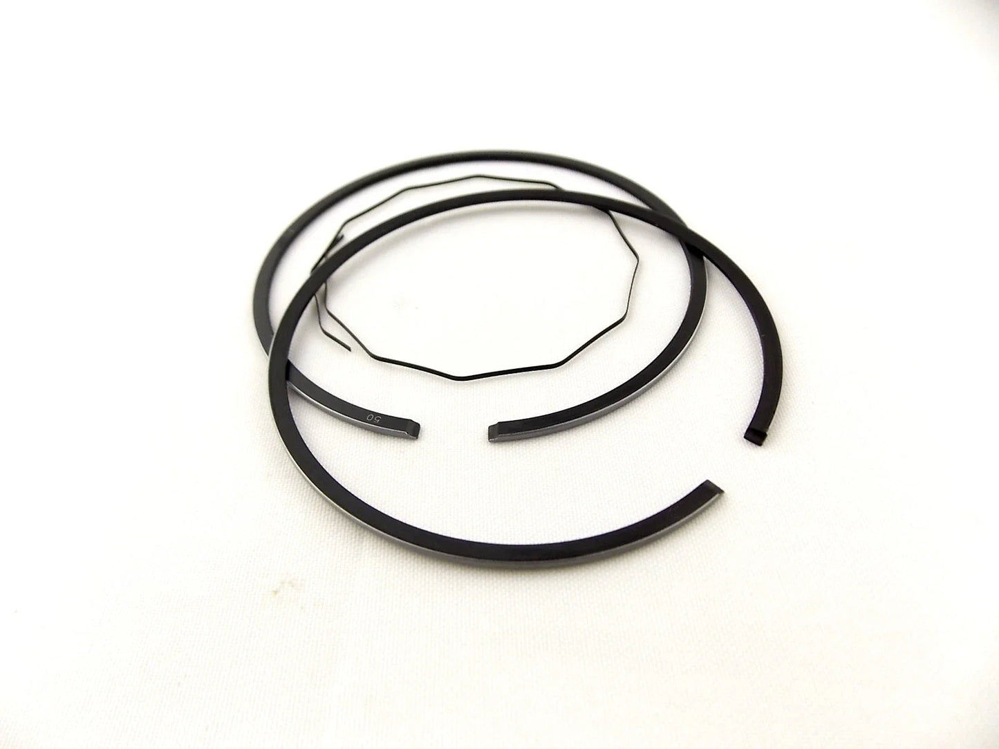 1mm O/S Piston Kit w/ 65mm Rings & Pin Clips for Suzuki TS185 (1971-1982)