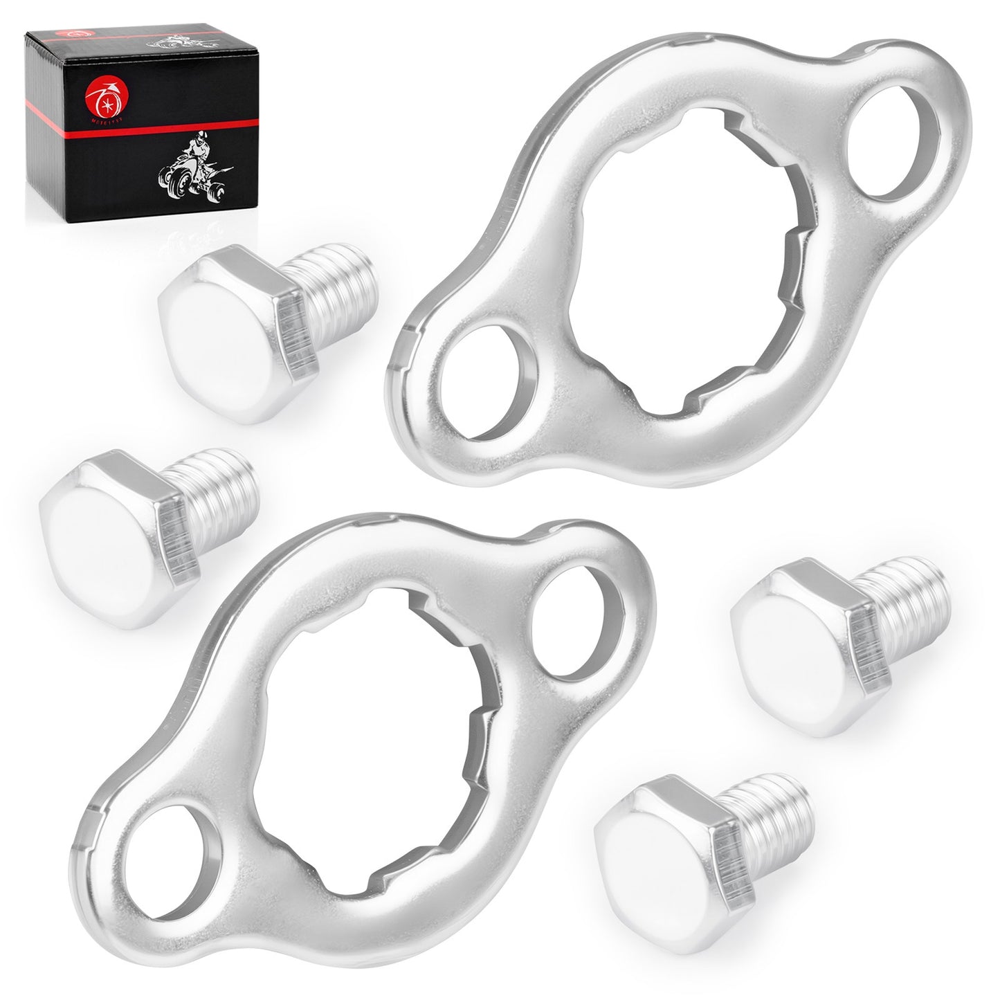 Front Sprocket Retainer Plate & Bolt for Honda CT70 C70K C70M (1969–1976)