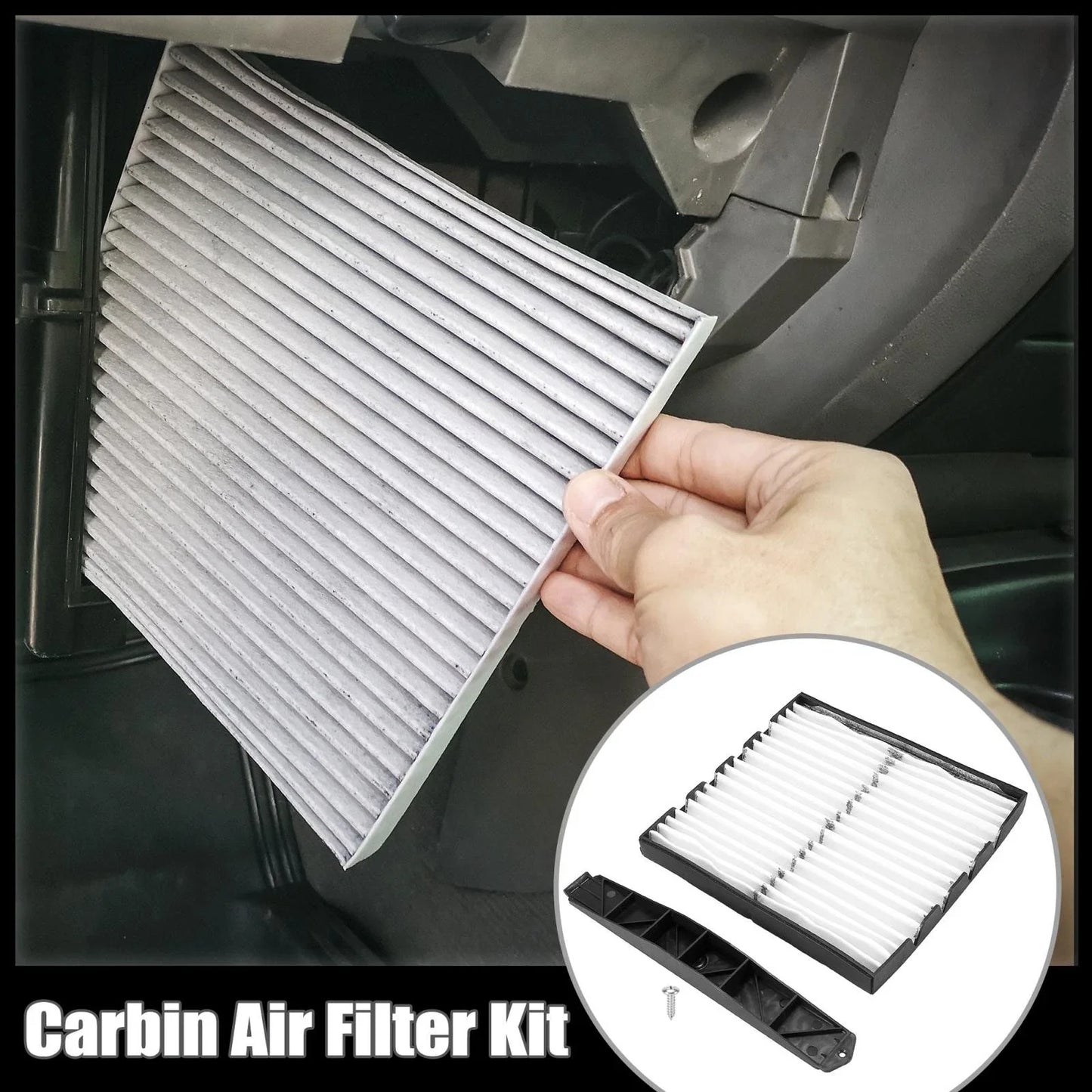 Cabin Air Filter Retrofit Kit for Chevy Silverado & GMC Yukon (2014-2019)