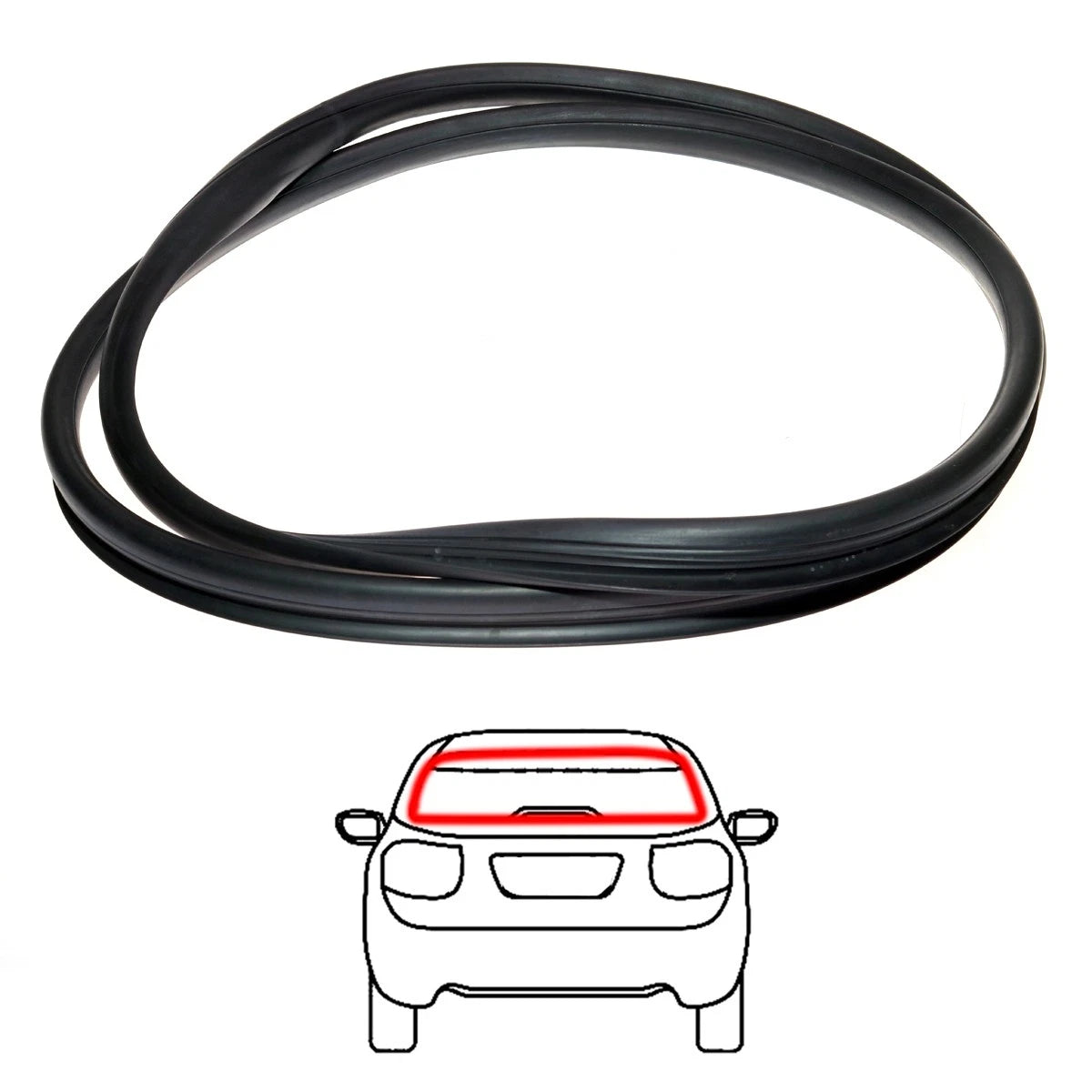 Rear Windshield Weatherstrip for Toyota Hilux Pickup (RN20–RN27)