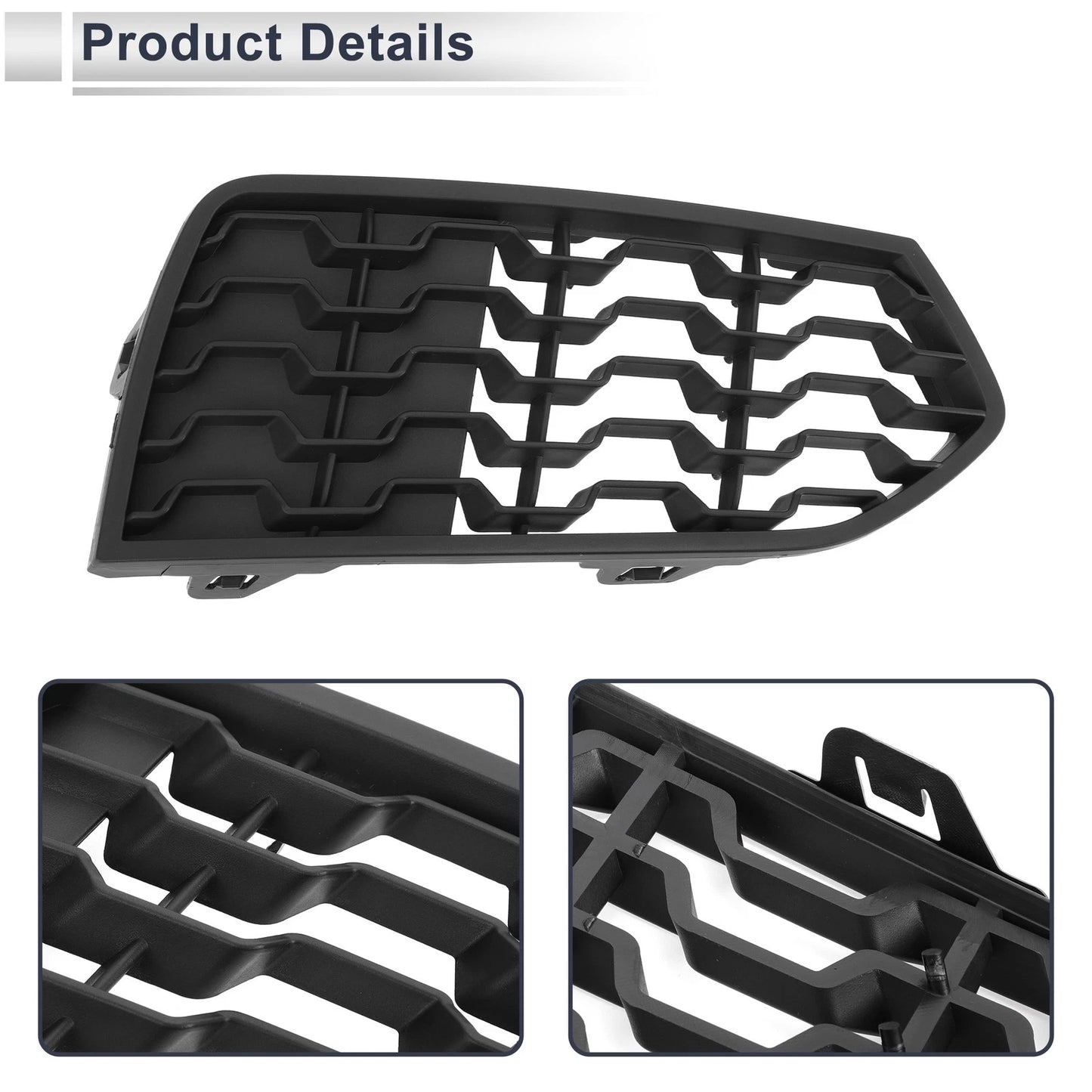 1pc Right Front Fog Light Grill for BMW 2 Series F22 (2012–2017) No. 51118056798