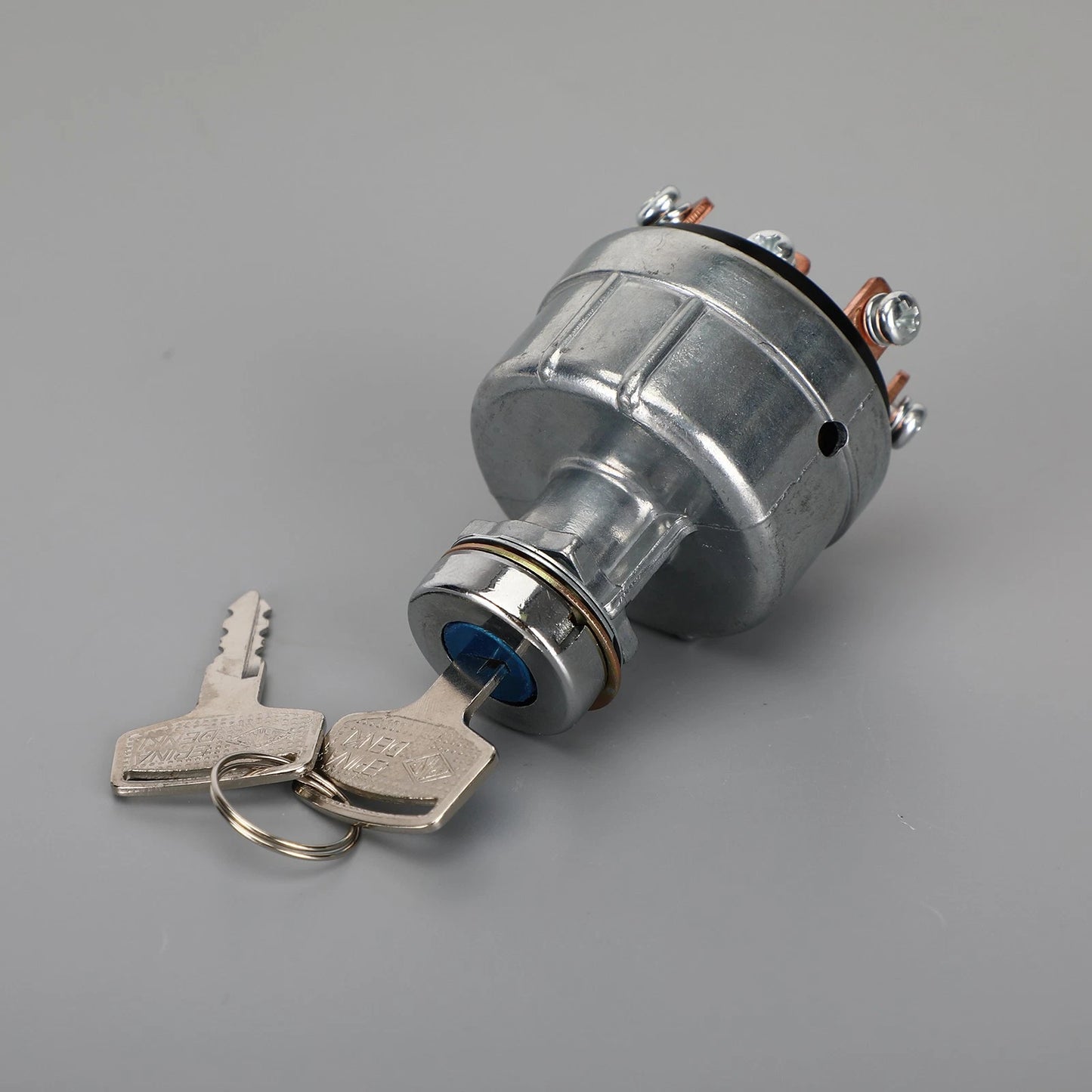 Ignition Switch for Hitachi EX200 Excavator (6 Pins, 2 Keys)
