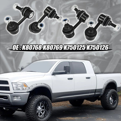 4 x Front Rear Sway Bar Links for Honda Civic (K80768, K750125)