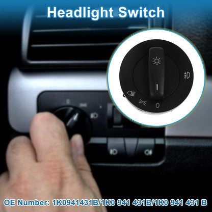 Headlight Switch for VW Beetle (2011–2019) No. 1K0941431B