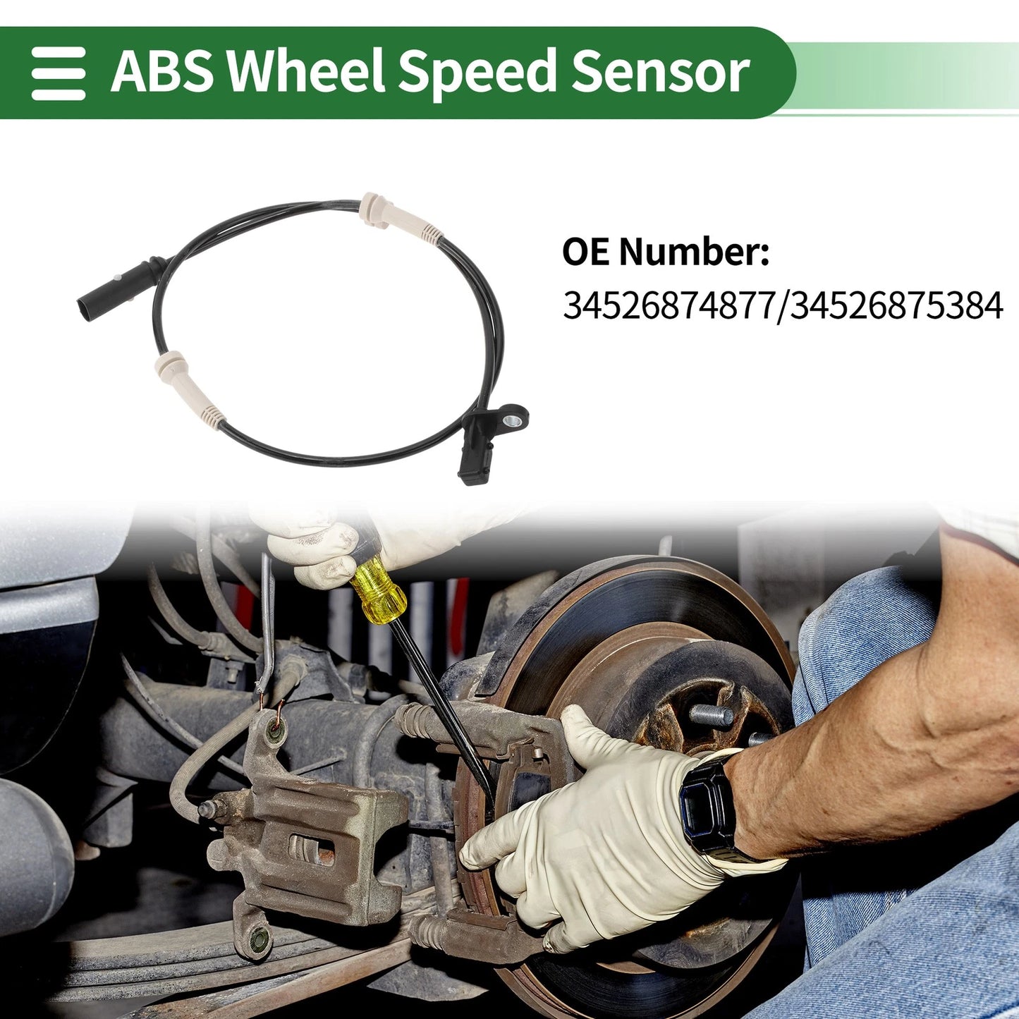 ABS Wheel Speed Sensor No. 34526874877 for BMW 7 Series (2017)