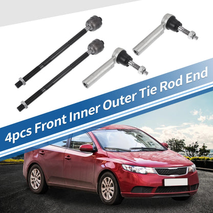 4pcs Tie Rod End Links for Cadillac Escalade (2002–2020)