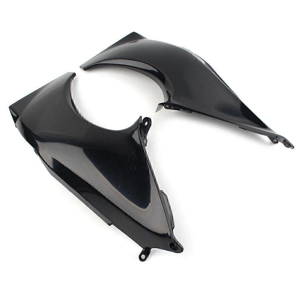 Black ABS Air Duct Tube Covers for Kawasaki ZX12R (2000-2001)