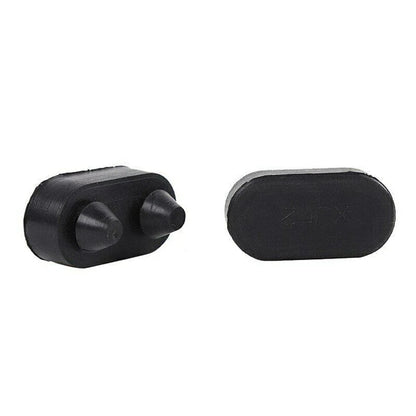 Locking Catch Brackets 2pcs/Set Black Decor Kit for Vehicles (1997–2006)