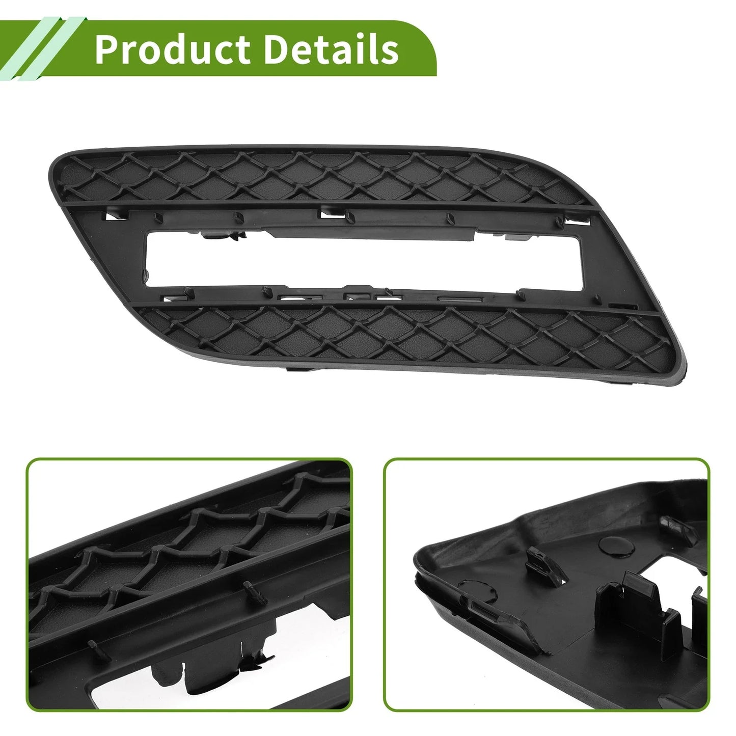 Front Left Fog Light Grill for Mercedes Benz ML550 (2012-2015)