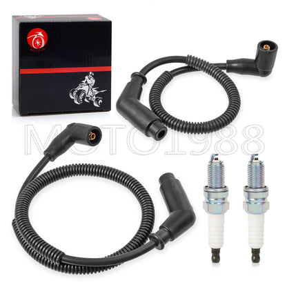 Spark Plug & Wire Cap Kit for Bombardier Traxter 500 (2015–2020)