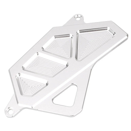 Silver Aluminum Front Guard Chain Sprocket Cover for Yamaha YZF R25 R3 (2015-2017)