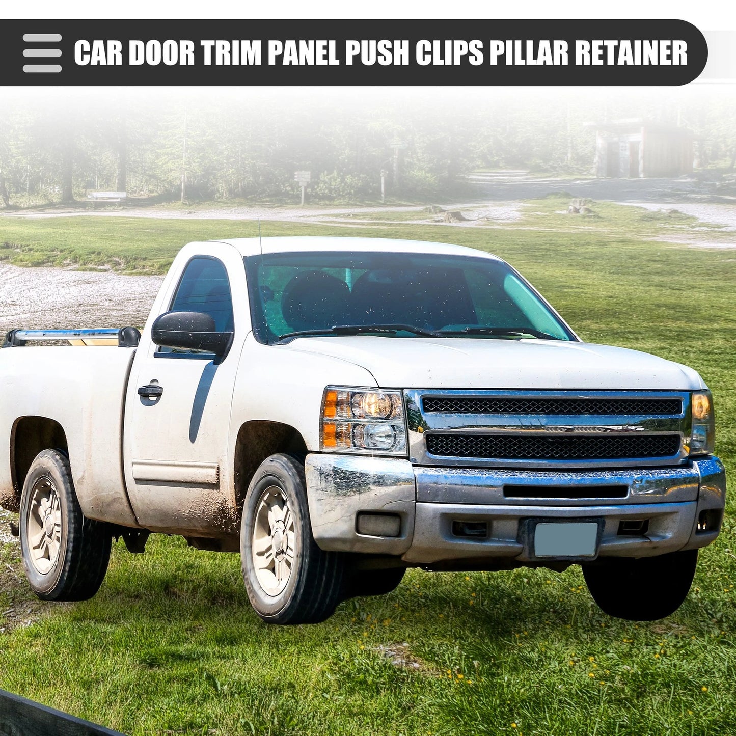 30Pcs Door Trim Panel Push Clips for Chevrolet C2500 (No. 15960325)