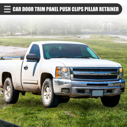 30Pcs Door Trim Panel Push Clips for Chevrolet C2500 (No. 15960325)