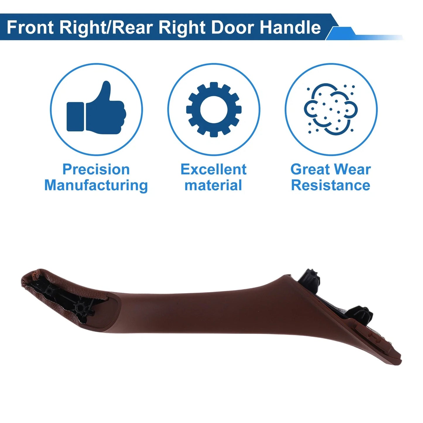 Inner Door Panel Handle for BMW F10 F11 F18 Wine Red (2010-2017)