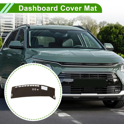 Dashboard Cover for Kia Niro (EV/PHEV/HEV) (2023–2025) HUD Polyester Brown