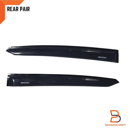 Weather Shield Window Visor Rain Guard for Mazda 3 BP Hatchback (19-23)