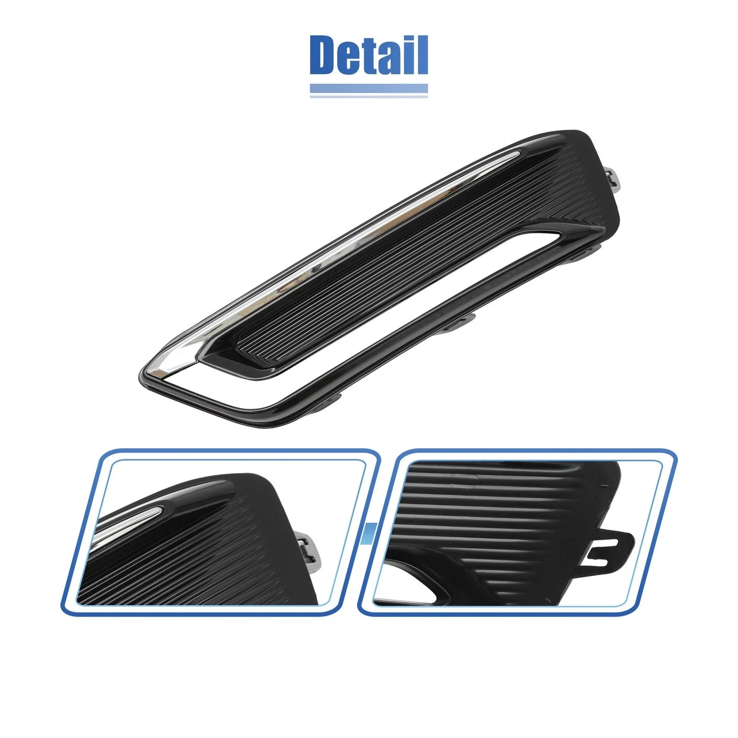 Fog Light Grille Cover for Chevy Impala (2006-2013)