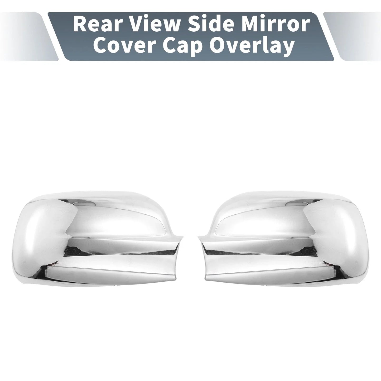 Rearview Mirror Cover Overlay Chrome Plated for Honda CR-V (2002-2006)